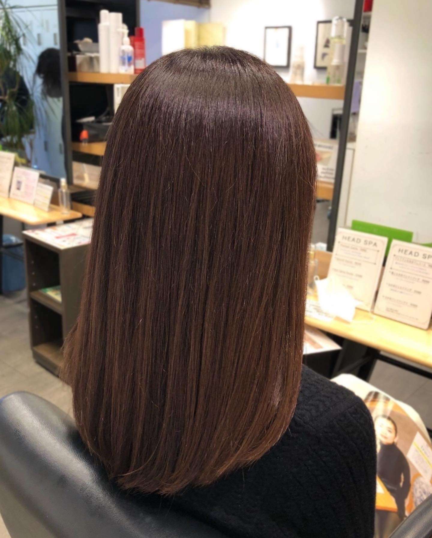[Nagoya × Hair Salon] Color is organic at the same time as treatment ♪